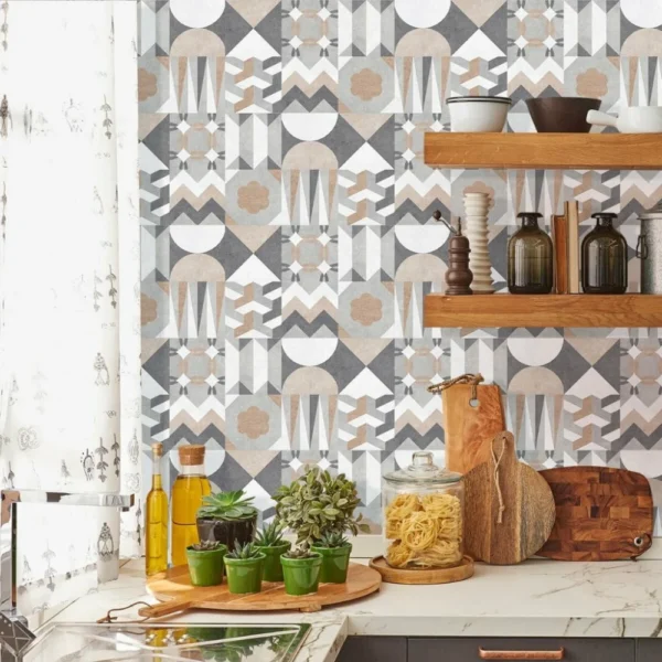 Azulejo Hidráulico Brown