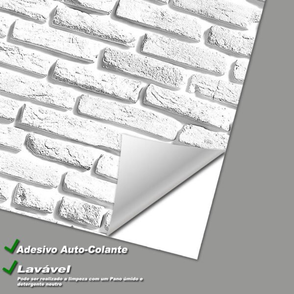 Tijolinho 3D Branco